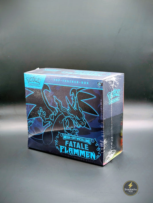 Pokemon Mega Entwicklungen Fatale Flammen Top Trainer Box (Deutsch)