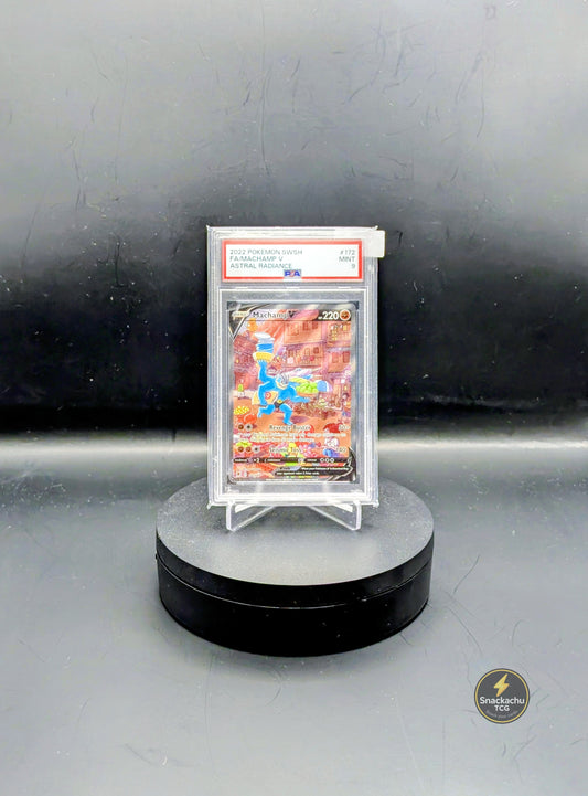 Pokemon PSA 9 Machamp V #172 - Englisch | Astral Radiance 2022
