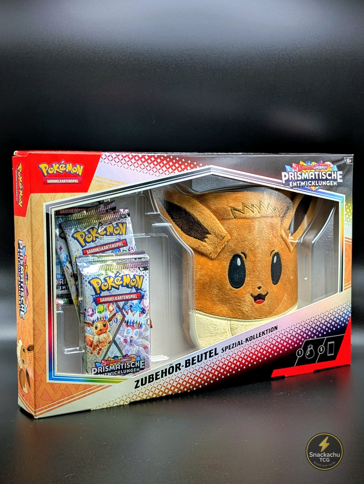 Pokémon Prismatic Evolutions Accessory Bag Special Collection (German)