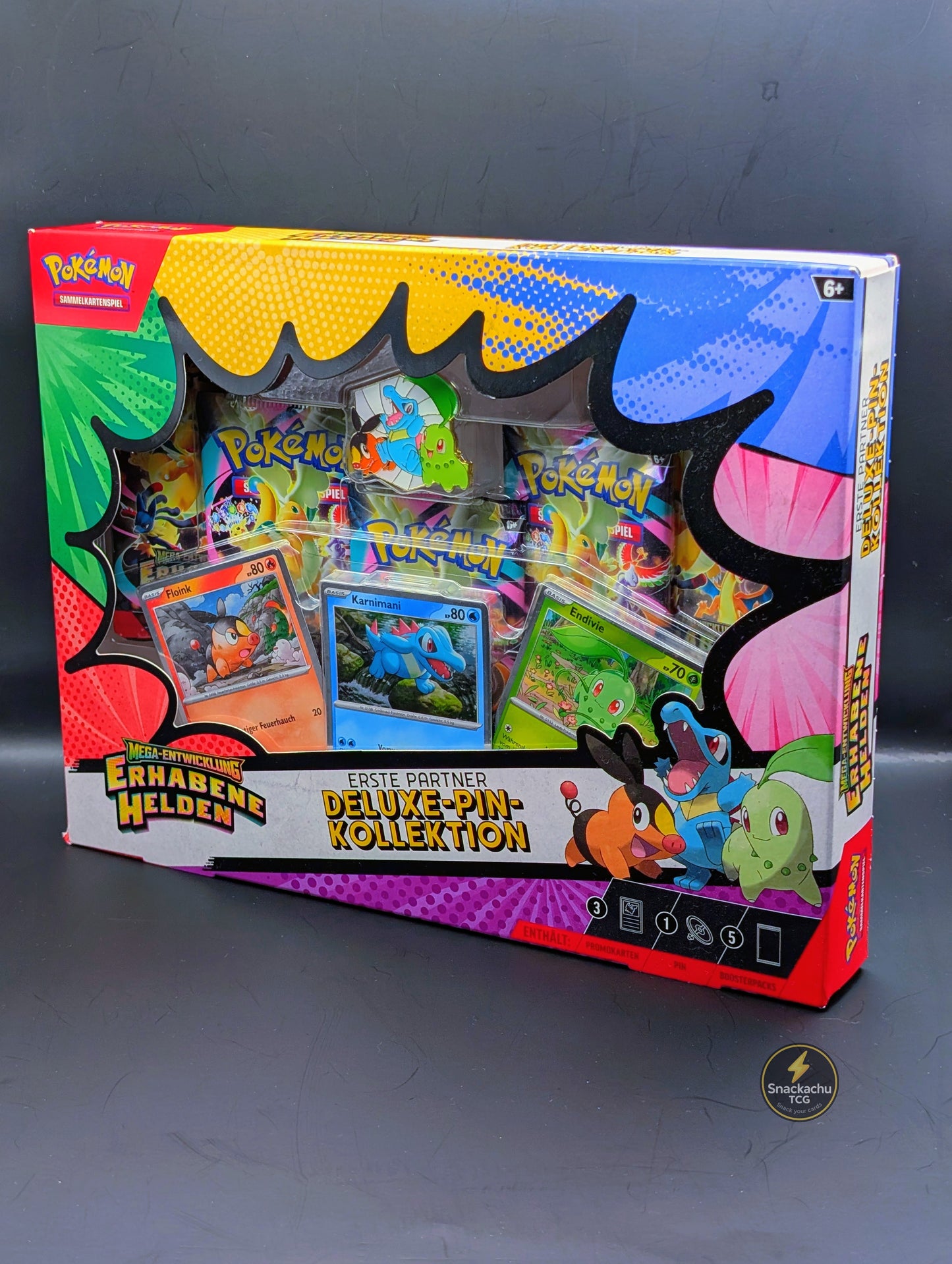 Pokemon Erste Partner Deluxe Pin Kollektion (Deutsch)
