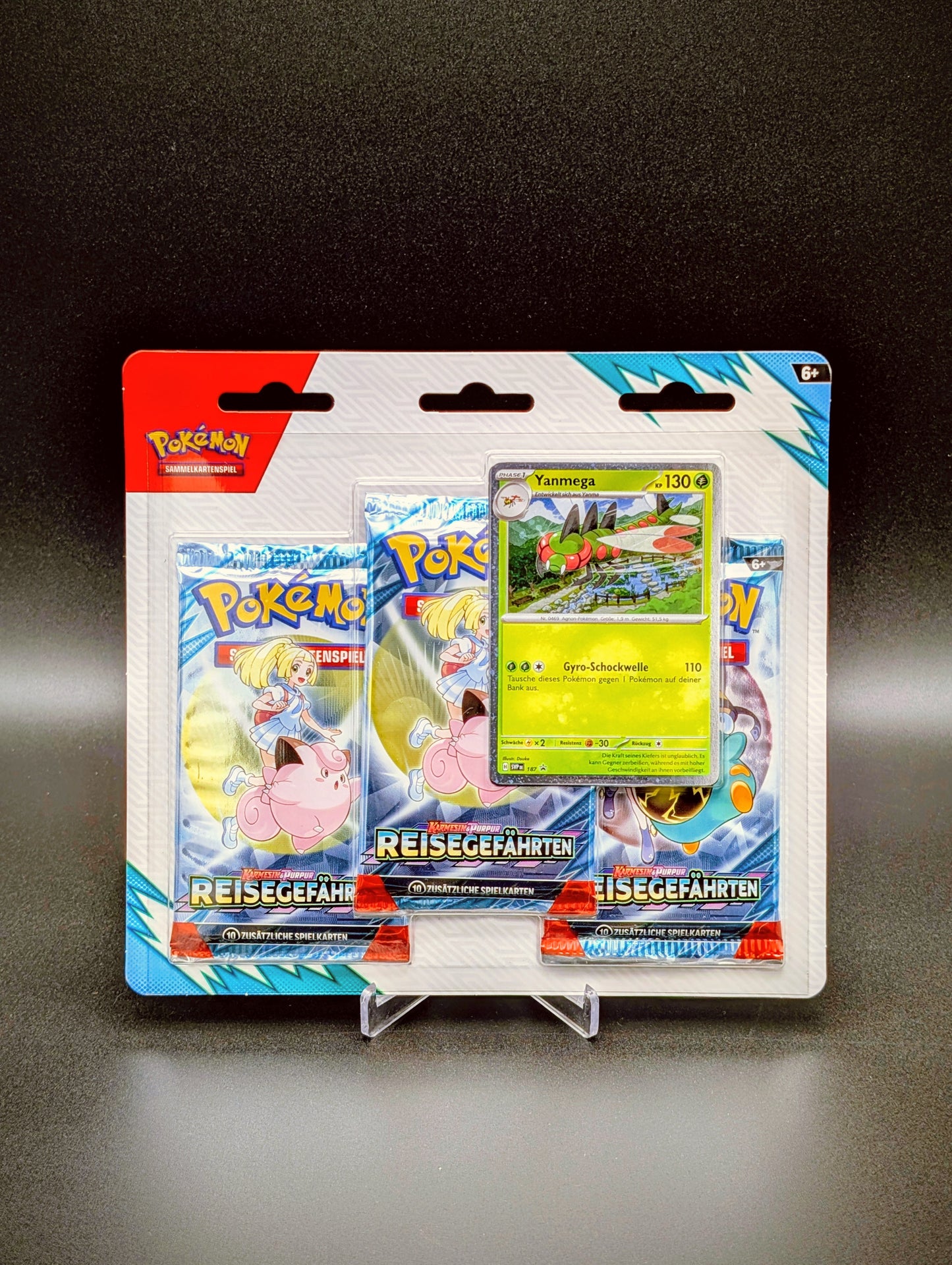 Pokemon Karmesin & Purpur: Reisegefährten 3-Pack Blister