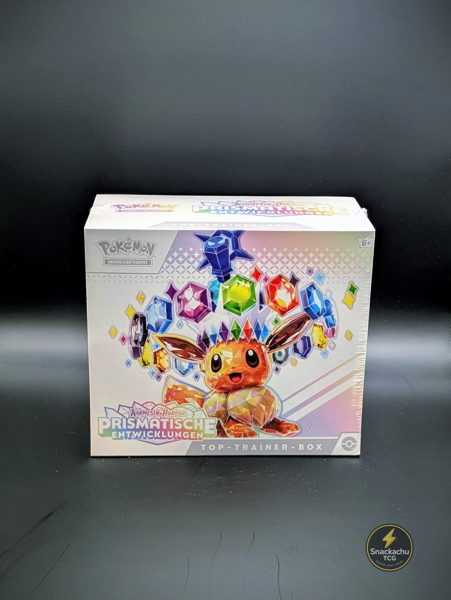 Pokemon Prismatische Entwicklungen Top Trainer Box (Deutsch)