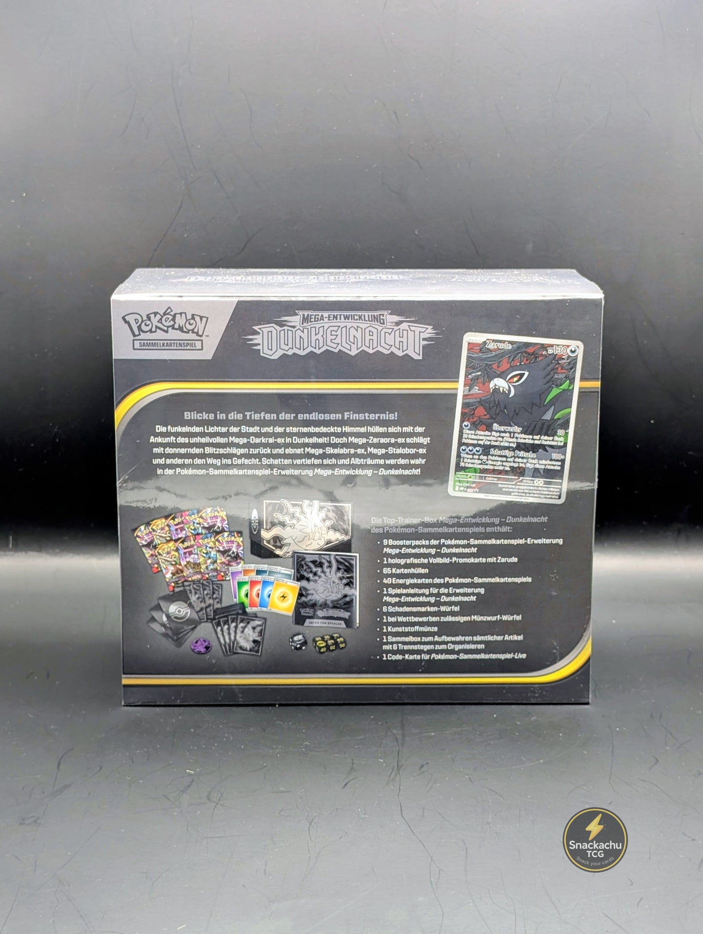 Pokemon Mega-Entwicklungen Dunkelnacht Top Trainer Box (Deutsch)