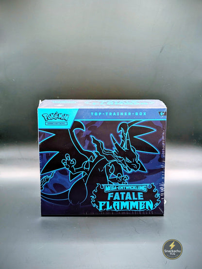 Pokemon Mega Entwicklungen Fatale Flammen Top Trainer Box (Deutsch)