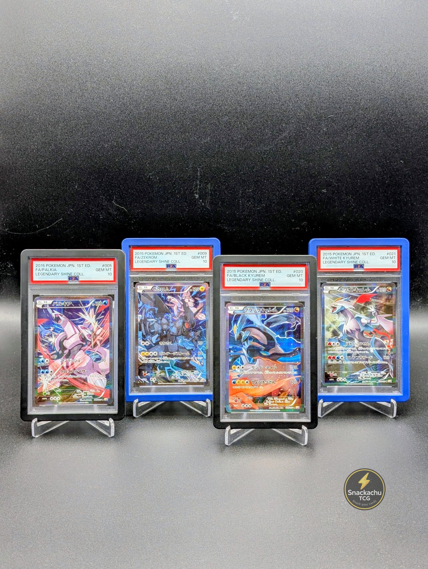 Pokemon PSA 10 Legendary Shine Collection CP2 (2015) 1st Ed. - Japanisch - 4 Slabs Bundle