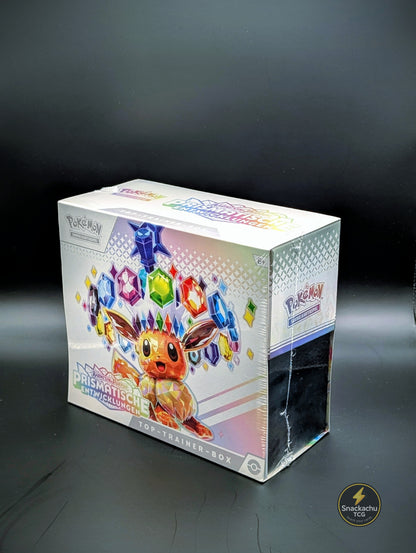 Pokemon Prismatische Entwicklungen Top Trainer Box (Deutsch)