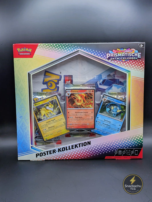 Pokemon Prismatische Entwicklungen Poster Kollektion (Deutsch)
