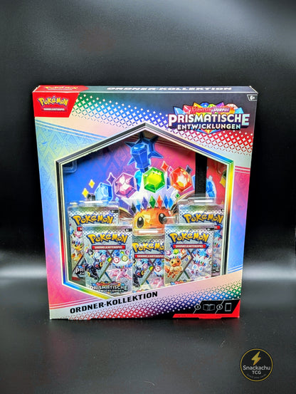 Pokemon Prismatic Evolutions Binder Collection (German)
