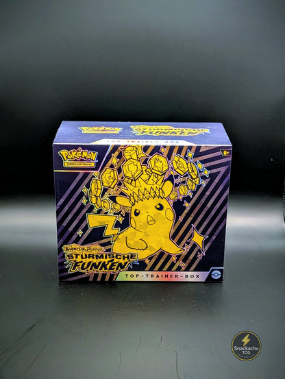 Pokemon Stürmische Funken Top Trainer Box (Deutsch)