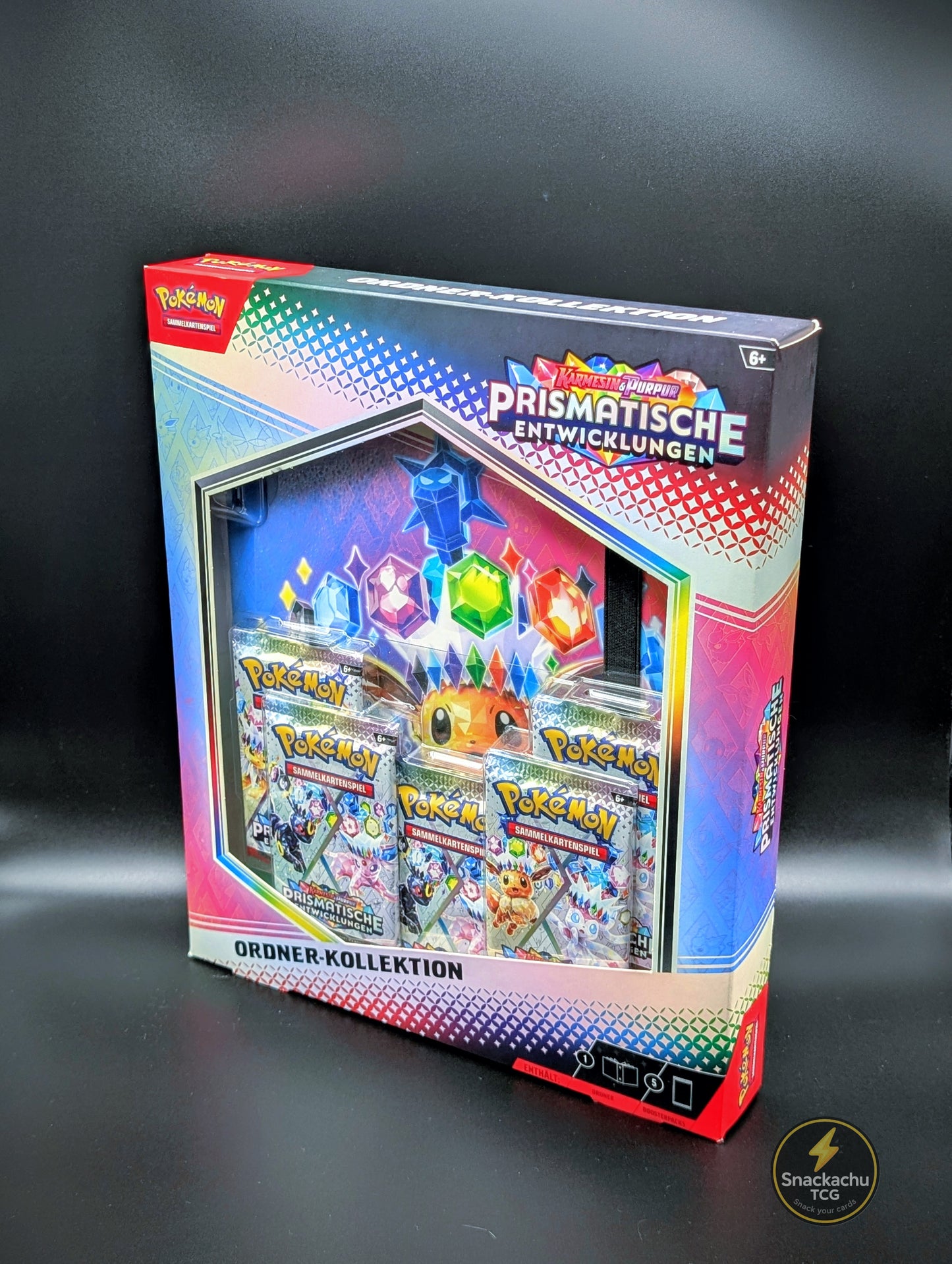 Pokemon Prismatic Evolutions Binder Collection (German)