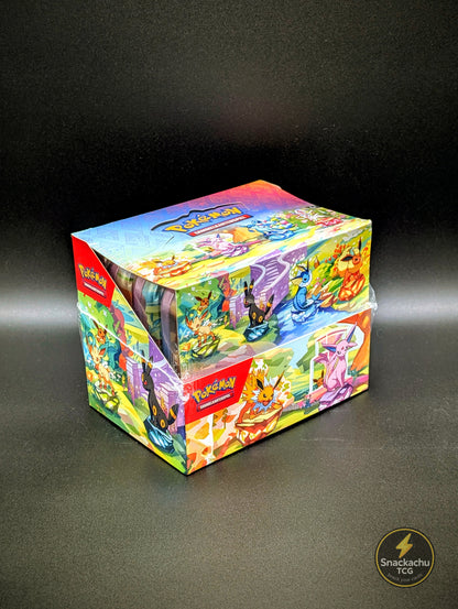 Pokemon Prismatic Evolutions Mini Tin Display (German)