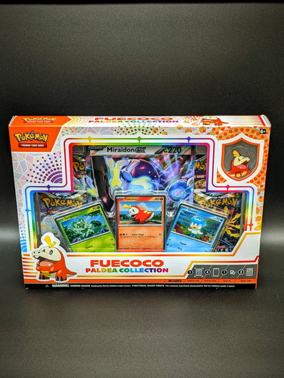 Pokemon Paldea Collection Fuecoco Collectors Box (Englisch)