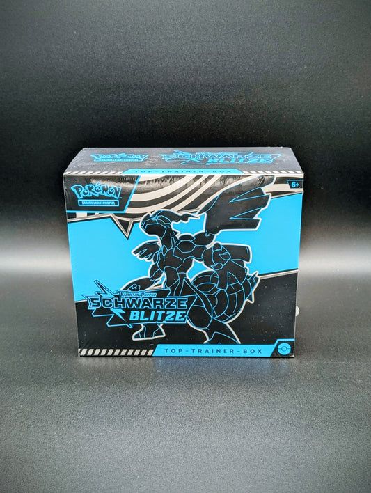 Pokemon Karmesin & Purpur: Schwarze Blitze Top Trainer Box (Deutsch)
