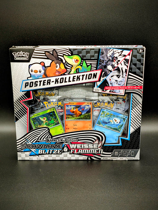 Pokemon Karmesin & Purpur: Schwarze Blitze & Weisse Flammen Poster Kollektion (Deutsch)