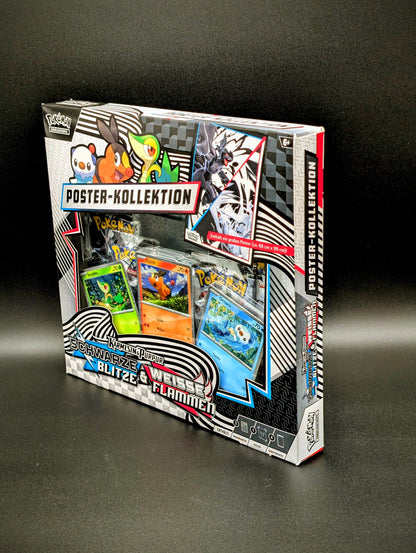 Pokemon Karmesin & Purpur: Schwarze Blitze & Weisse Flammen Poster Kollektion (Deutsch)
