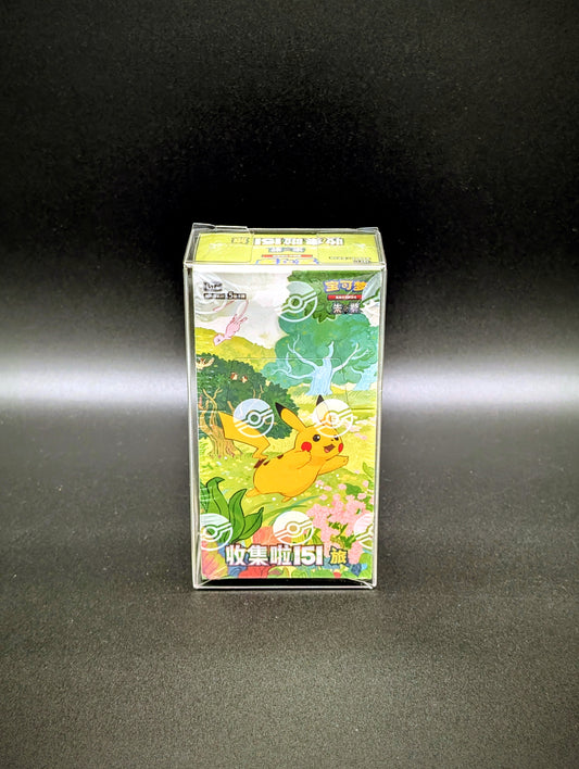 Pokemon Collect 151 Journey Slim Booster Display (Chinese)